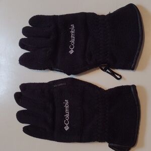 Columbia Black Fleece Winter Gloves size Small